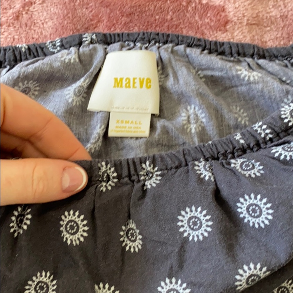 Anthropologie Maeve top xs